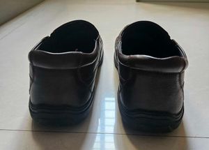 Bata Comfit Men Brown Solid Formal Slip Ons