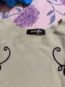 Embroidered Sweater