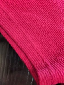 Chic Pink Textured Dress