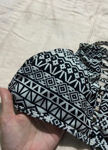 Chic Bralette Top - Aztec Print