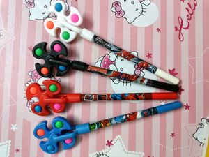 12 New Design Pens (Scissor,Block,Spinner)