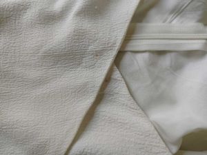 Elegant White Puff Sleeve Dress