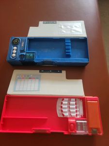 Two Spiderman &amp; "Keep Smile" Pencil Boxes