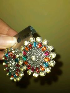 Oxidised Earring, Party Earrings