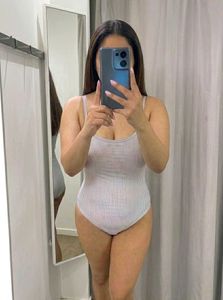 Striped One-Piece Swimsuit