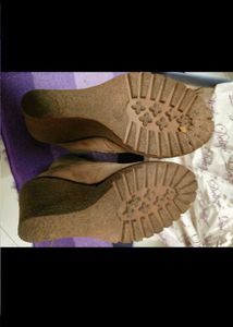Brown Lace-Up Ankle Boots