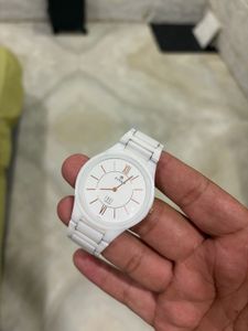 Titan White Ceramic Watch