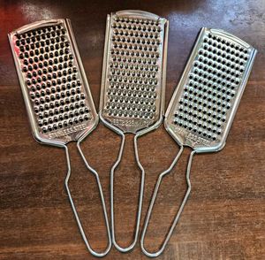 Set of 3 Stainless Steel Graters