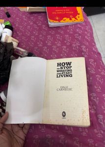how to stop worrying and start living book