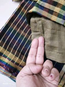 Sambalpuri Design In Chanderi Saree