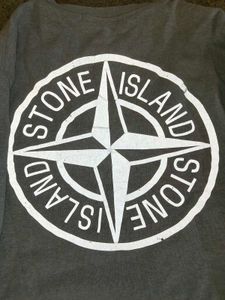 Stone Island Reflective Logo Sweatshirt