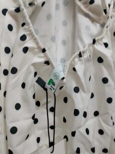 Polka Dot Halter Neck Maxi Dress