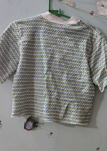 Crochet Floral Top