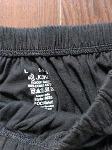Jockey Black Briefs L size unused new