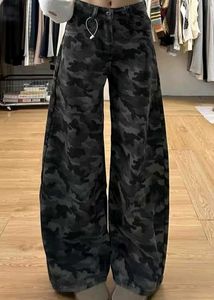 Camo Wide Leg Pants