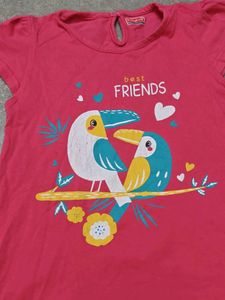 3 Pieces of Cute Girls' T-Shirt Bundle