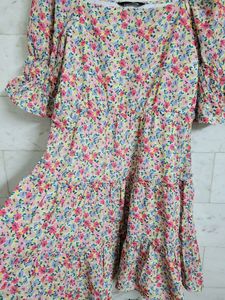 Floral Tiered Dress