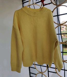 Yellow Knit Sweater