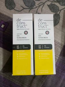 Deconstruct Gel Sunscreen SPF 50