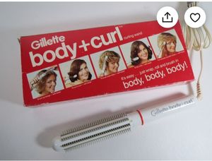 Imported Gillette Ceramic Curling Rod