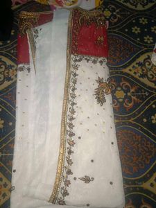Beautiful Embellished Saree, Aari zari work