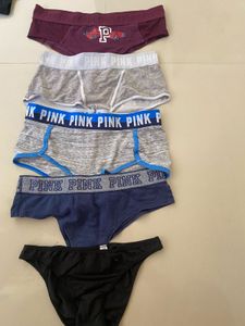 Pink Victoria's Secret Panties Bundle