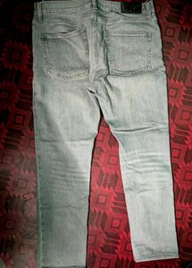 Grey Denim Jeans