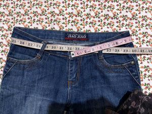 Denim Jean's Capri Like SUMMER Way