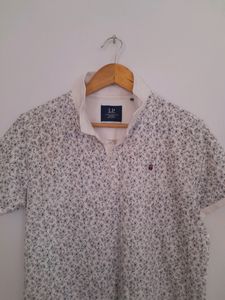 Off White Printed T-Shirt (Men's)
