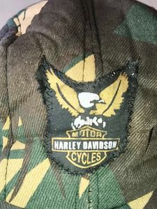 Harley Davidson Camo Army Cap