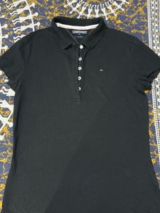 🔥PRICE DROP🔥Tommy Hilfiger Black Polo Shirt