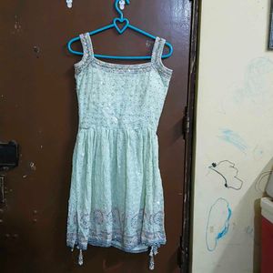 Light Green sharara choli Set