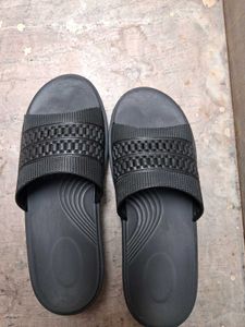 Men's Black Slides Sandals