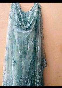Elegant Embroidered Ethnic Gown