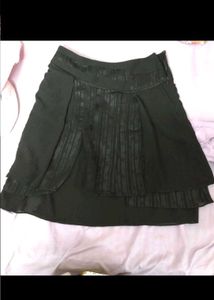 🌑Goth black shimmer skirt🌑