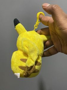 Adorable Pikachu Plush Keychain