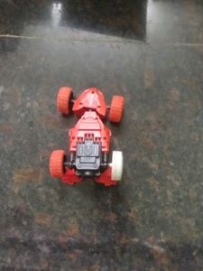 RC Stunt Car Toy one tyre replaced