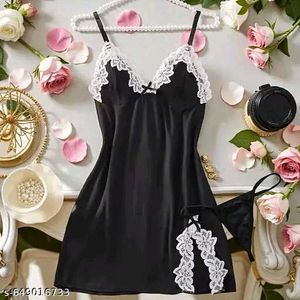 Lace Trim Nightgown