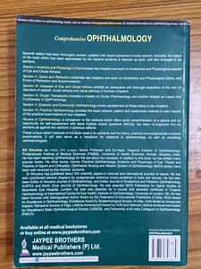 Comprehensive Ophthalmology 7th Edition