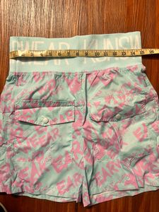 Trendy Aqua &amp; Pink Graphic Print Set