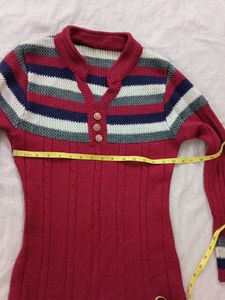 Striped Knit  ( warm Top)