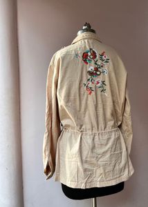 Floral Embroidered Jacket