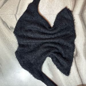 Fluffy Black Sweater