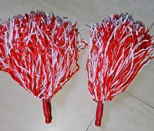 Red And White POM-POM for Kids