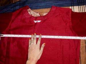 Elegant Maroon sharara Set with Dupatta