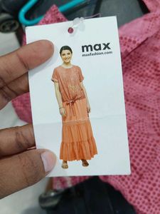 MAX Pink Printed Top