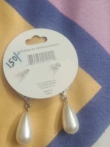 Elegant Pearl Drop Earrings