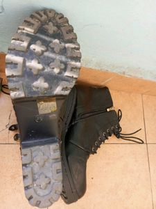 Black Ankle Boots with Laces