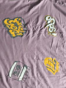 Purple Graphic T-Shirt