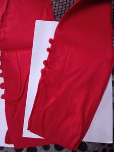 Stylish Red Leggings - New with Tag